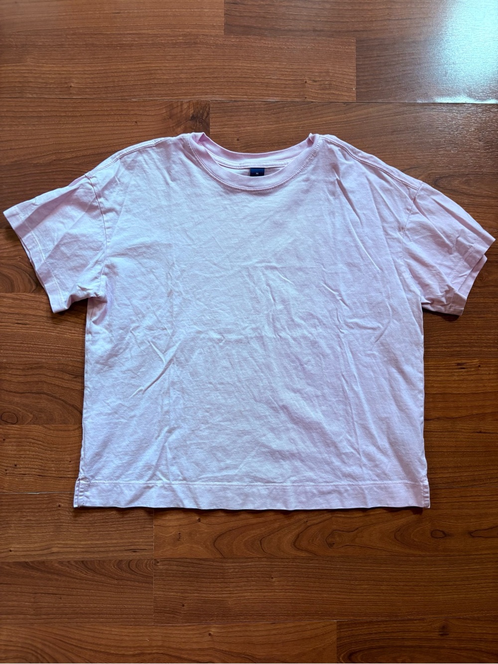 Old Navy Light Pink Short Sleeve Crewneck Tee